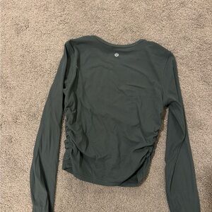 Lululemon Long Sleeve Top - Green Ribbed